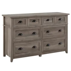 Graywash Wood Cup Handle Dresser-Kirkland's Home Flash Sale