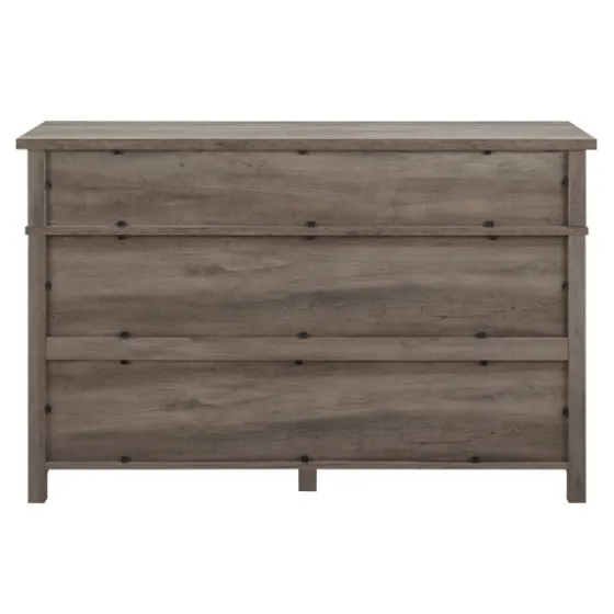 Graywash Wood Cup Handle Dresser-Kirkland's Home Flash Sale