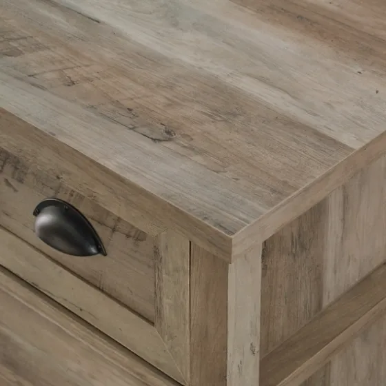 Graywash Wood Cup Handle Dresser-Kirkland's Home Flash Sale