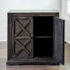 Graywash X 2-Door Wooden Cabinet-Kirkland's Home Flash Sale