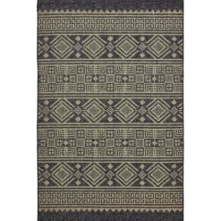 Greek Key Sun Shower Outdoor Area Rug, 5X8-Kirkland's Home Hot