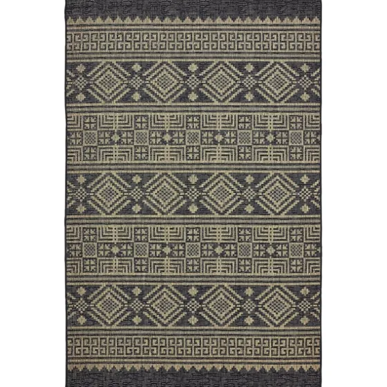 Greek Key Sun Shower Outdoor Area Rug, 5X8-Kirkland's Home Hot