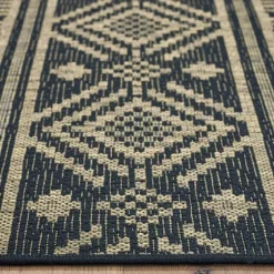 Greek Key Sun Shower Outdoor Area Rug, 5X8-Kirkland's Home Hot