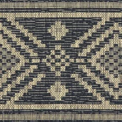 Greek Key Sun Shower Outdoor Area Rug, 7X9-Kirkland's Home Shop