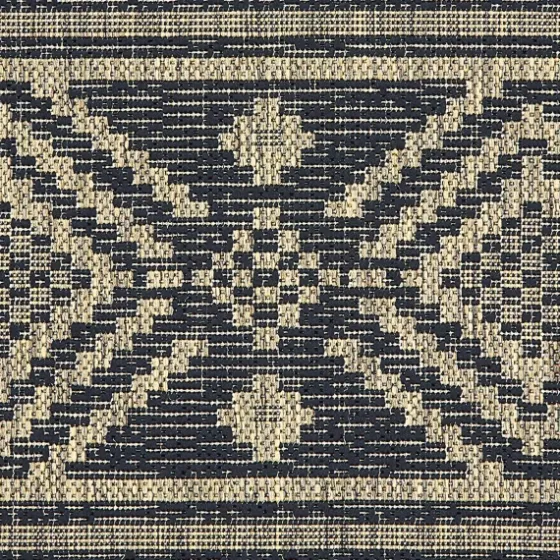 Greek Key Sun Shower Outdoor Area Rug, 7X9-Kirkland's Home Shop