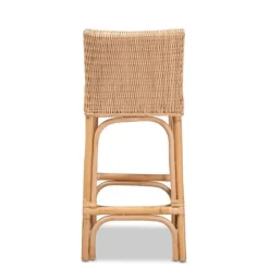 Greek Natural Rat Woven Counter Stool-Kirkland's Home Best