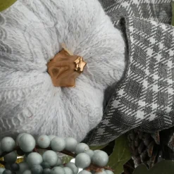 Green And Gray Ribbon Harvest Mix Wreath-Kirkland's Home Cheap