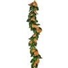 Green And Orange Magnolia Leaf Garland-Kirkland's Home Hot