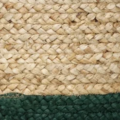 Green And Tan Woven Basket With Tassel, 19 In.-Kirkland's Home Best Sale