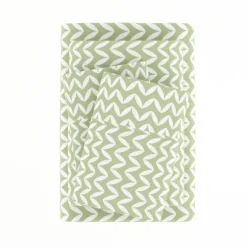 Green And White Chevron 3-Pc. Twin Sheet Set-Kirkland's Home Sale