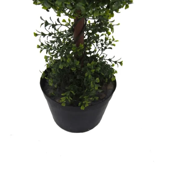Green Double Ball Boxwood Potted Topiary-Kirkland's Home Discount