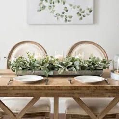 Green Eucalyptus Galvanized Centerpiece-Kirkland's Home Flash Sale