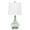 Green Glass Ripple Table Lamp-Kirkland's Home Shop