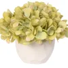 Green Hydrangea Arrangement In Geometric Bowl-Kirkland's Home Best