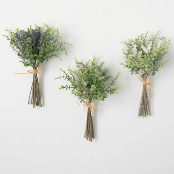 Green Lavender Herb Bundles, Set Of 3-Kirkland's Home Cheap