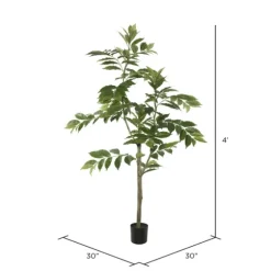 Green Nandina Potted Tree, 4 Ft.-Kirkland's Home Flash Sale