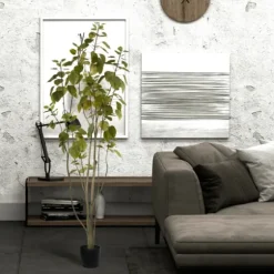 Green Potted Cotinus Coggygria Tree, 6 Ft.-Kirkland's Home Cheap