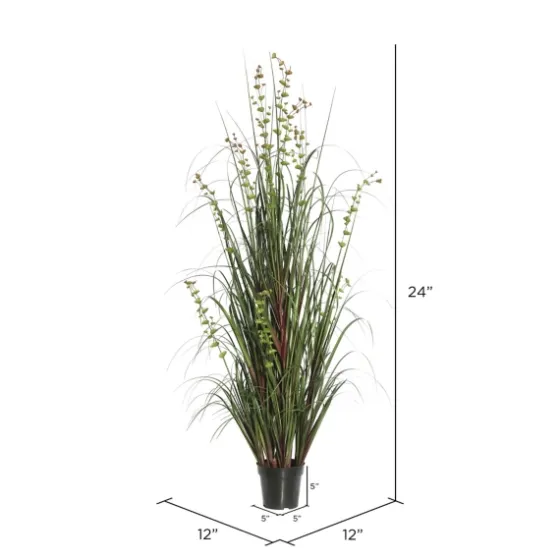 Green Potted Eucalyptus Grass, 24 In.-Kirkland's Home Best