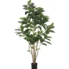 Green Rubber Tree, 6 Ft.-Kirkland's Home Cheap