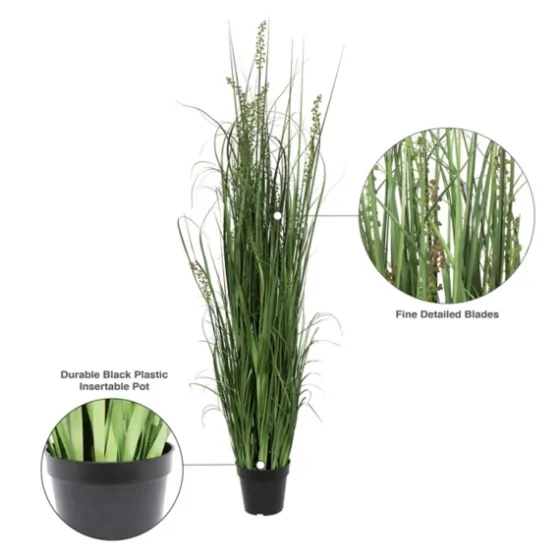 Green Sheep Grass Potted Plant-Kirkland's Home Cheap
