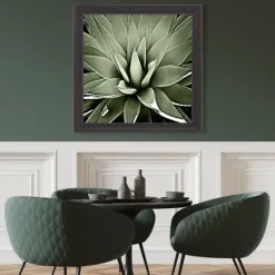 Green Succulent Iii Framed Canvas Art-Kirkland's Home Shop