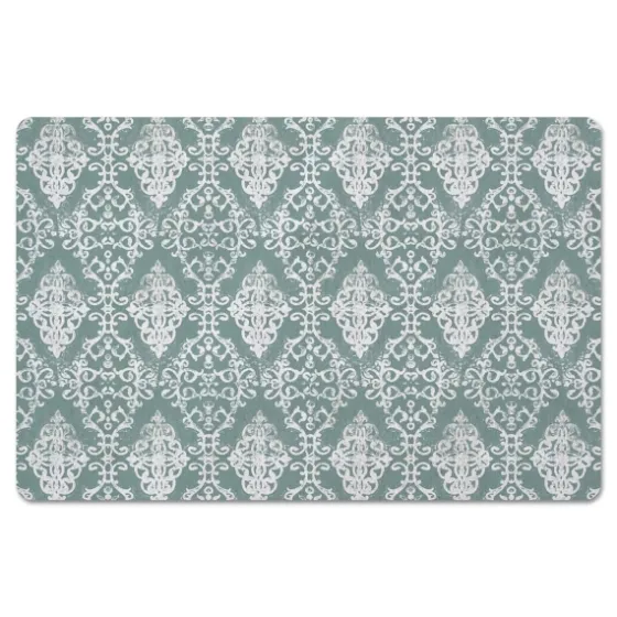 Green Symmetrical Vines Kitchen Mat-Kirkland's Home New