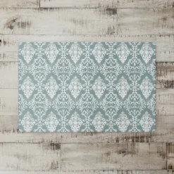 Green Symmetrical Vines Kitchen Mat-Kirkland's Home New