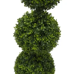 Green Triple Ball Boxwood Potted Topiary, 4 Ft.-Kirkland's Home Cheap