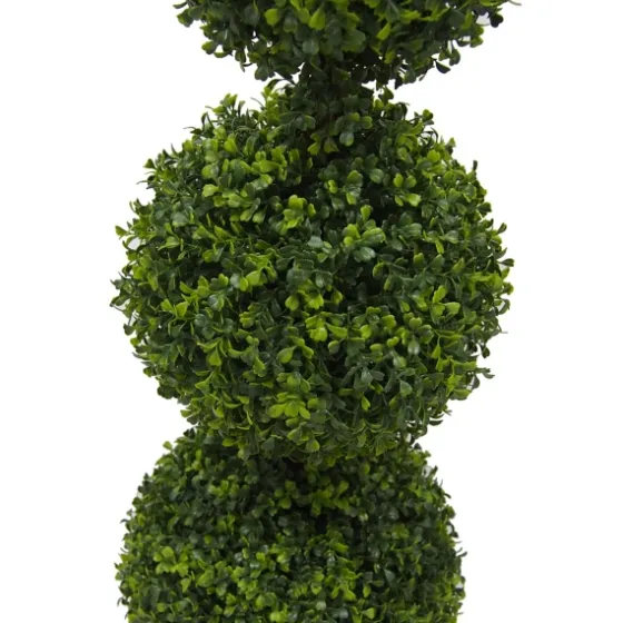 Green Triple Ball Boxwood Potted Topiary, 4 Ft.-Kirkland's Home Cheap