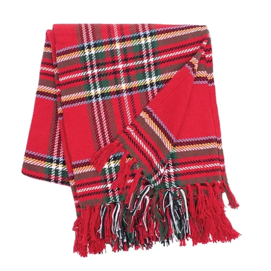 Green Yellow Christmas Throw Blanket-Kirkland's Home Cheap