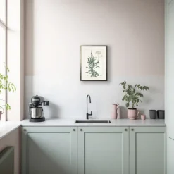 Greenery Botanical Ii Pewter Framed Art Print-Kirkland's Home Outlet