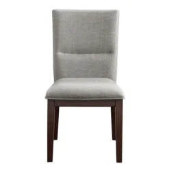 Greige And Walnut Dining Chairs, Set Of 2-Kirkland's Home Store