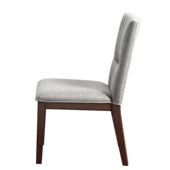 Greige And Walnut Dining Chairs, Set Of 2-Kirkland's Home Store