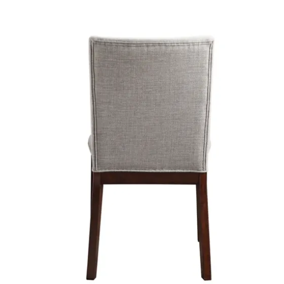 Greige And Walnut Dining Chairs, Set Of 2-Kirkland's Home Store