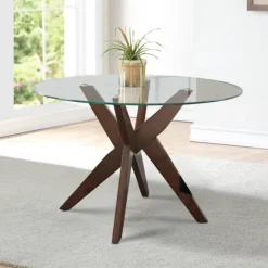 Greige And Walnut 5-Pc. Dining Set-Kirkland's Home Flash Sale