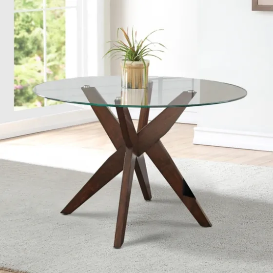 Greige And Walnut 5-Pc. Dining Set-Kirkland's Home Flash Sale