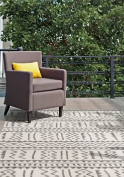 Gretchen Tribal Outdoor Area Rug, 5X8-Kirkland's Home Best