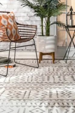 Gretchen Tribal Outdoor Area Rug, 5X8-Kirkland's Home Best