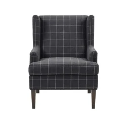 Grid Plaid Upholstered Martha Stewart Accent Chair-Kirkland's Home Clearance
