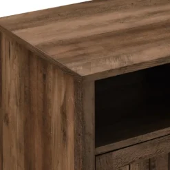Grooved Door Barnwood Side Table-Kirkland's Home Best Sale