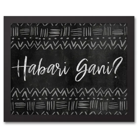 Habari Gani Kwanzaa Wall Plaque-Kirkland's Home Cheap