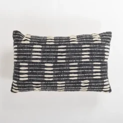 Hadid Woven Stripes Lumbar Pillow-Kirkland's Home Best