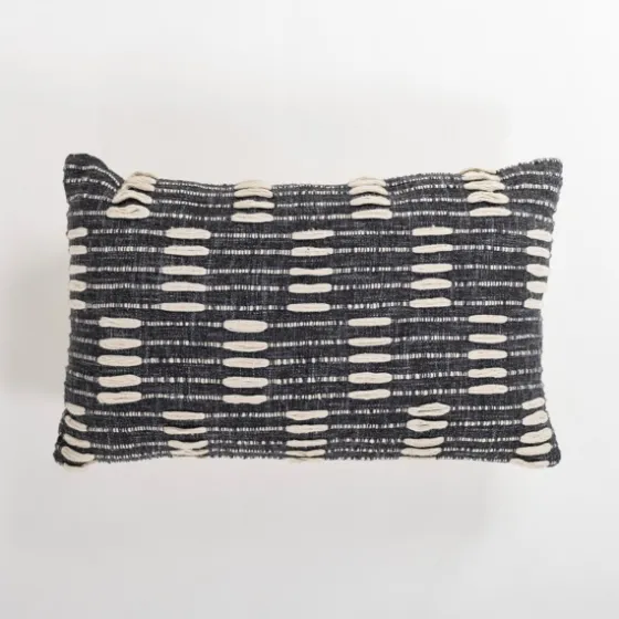 Hadid Woven Stripes Lumbar Pillow-Kirkland's Home Best