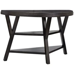 Half Round Wood Flared Base Console Table-Kirkland's Home Sale