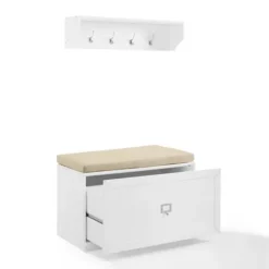 Halie Modern Upholstered 2-Pc. Hall Tree Set-Kirkland's Home Flash Sale