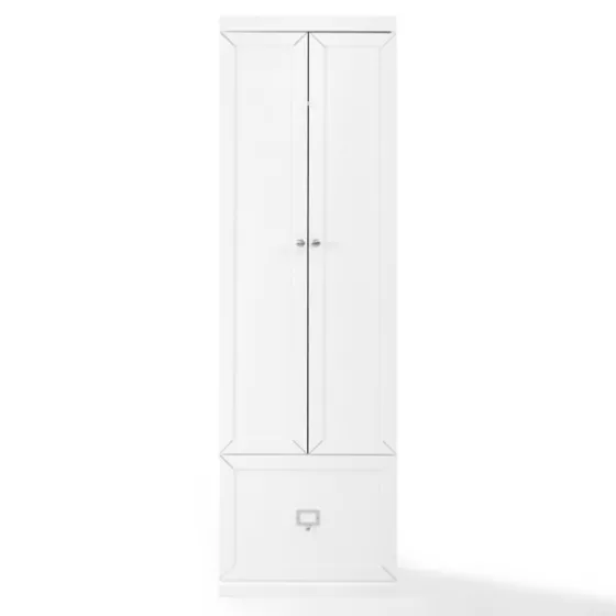 Halie White Wood 2-Door Pantry Closet-Kirkland's Home Cheap