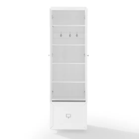 Halie White Wood 2-Door Pantry Closet-Kirkland's Home Cheap