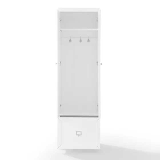 Halie White Wood 2-Door Pantry Closet-Kirkland's Home Cheap