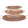 Hammered Copper 3-Pc. Iridescent Tray Set-Kirkland's Home New