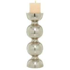 Hammered Metal Orb Candle Holder, 18 In.-Kirkland's Home Cheap